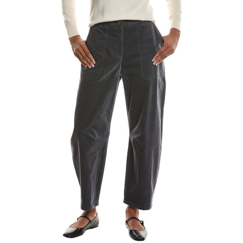 Eileen Fisher Womens  Ankle Barrel Pant